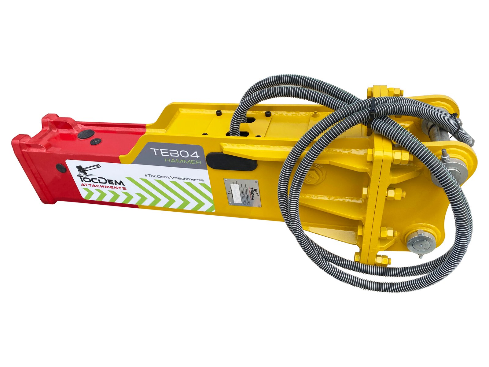 TEB04 (8,820 lbs to 15,430 lbs) Hydraulic Hammer