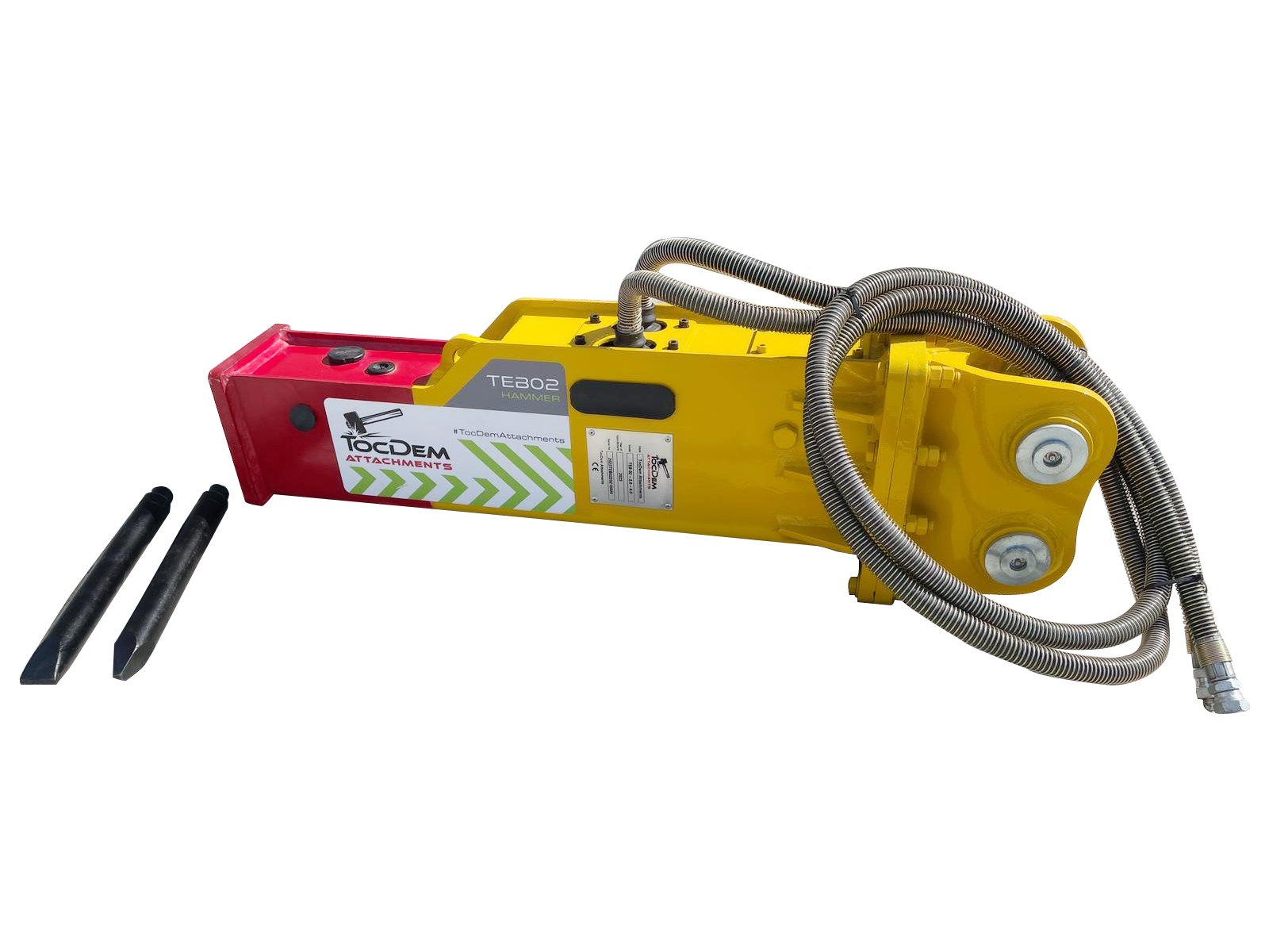 TEB02 (4,410 lbs to 8,820 lbs) Hydraulic Hammer