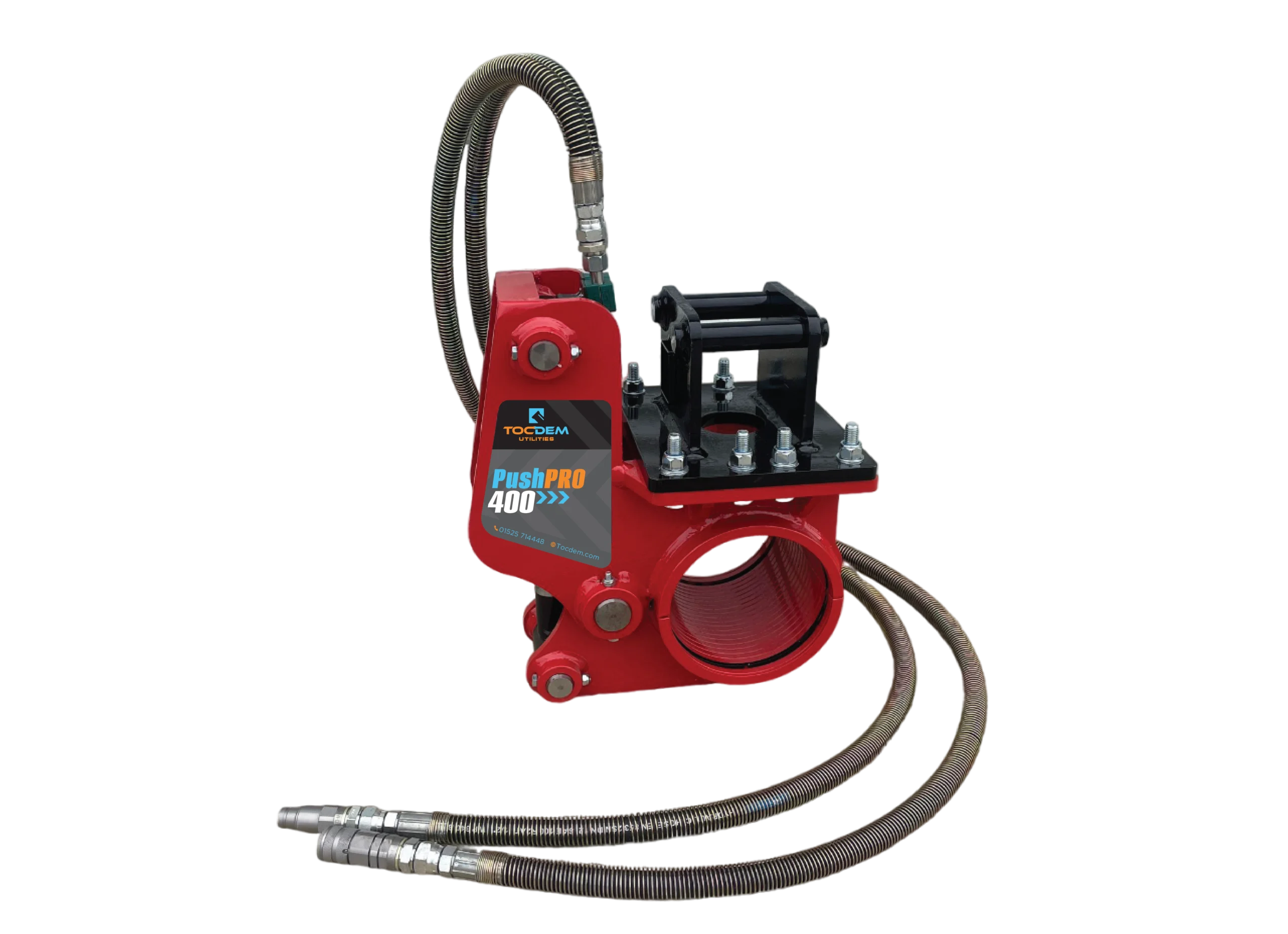 Push Pro 16" Excavator Pipe Pusher